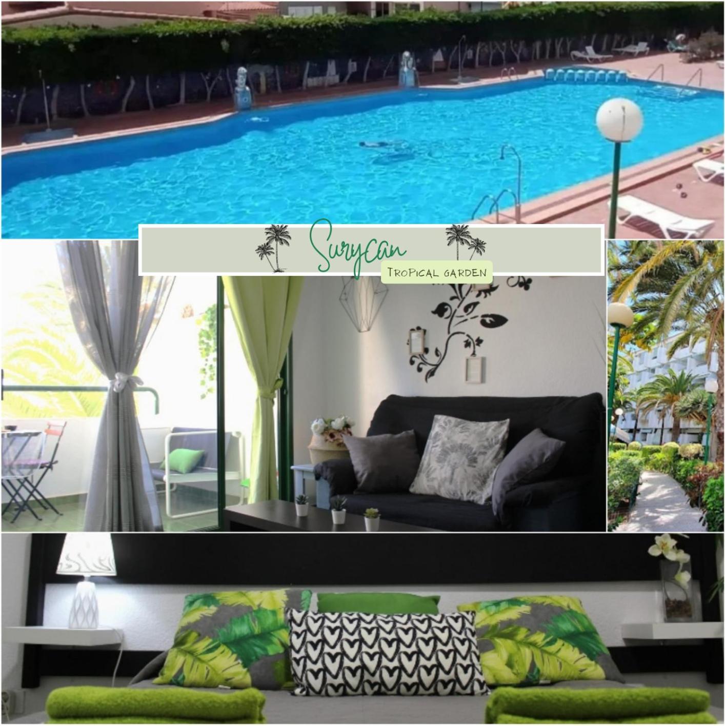Surycan Tropical Garden Apartment Playa del Inglés Exteriör bild